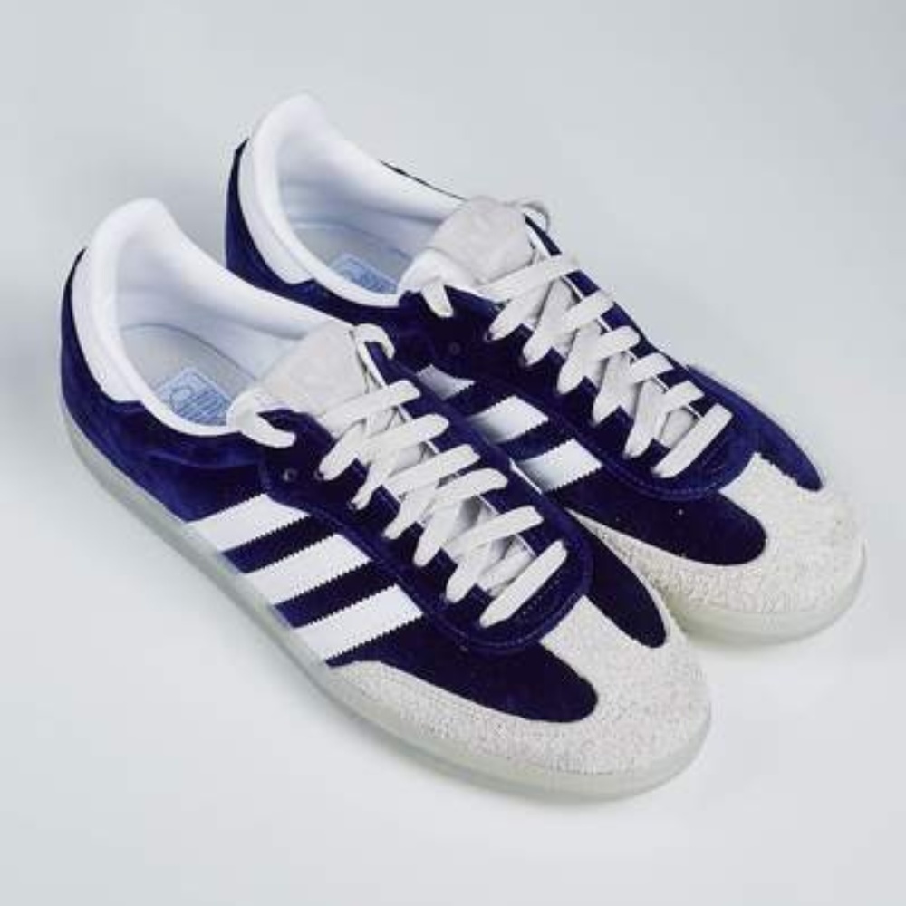 Adidas Samba OG Purple Haze 420 Velvet Suede - Picture 3 of 6